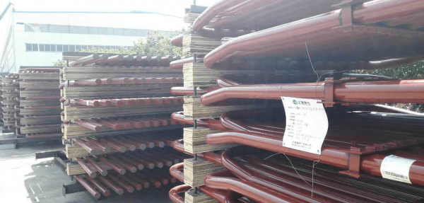 雙面水冷壁管（內(nèi)螺紋）Φ60×12.2mm，材質(zhì)：12Cr1MoVG。含材質(zhì)證明、出廠合格證，水壓試驗(yàn)、通球報(bào)告等資料