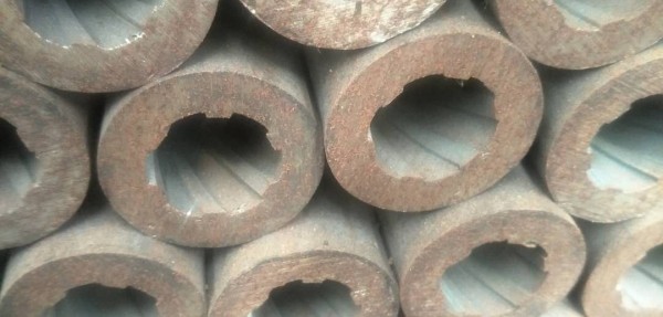 雙面水冷壁管（內(nèi)螺紋）Φ60×12.2mm，材質(zhì)：12Cr1MoVG。含材質(zhì)證明、出廠合格證，水壓試驗(yàn)、通球報(bào)告等資料
